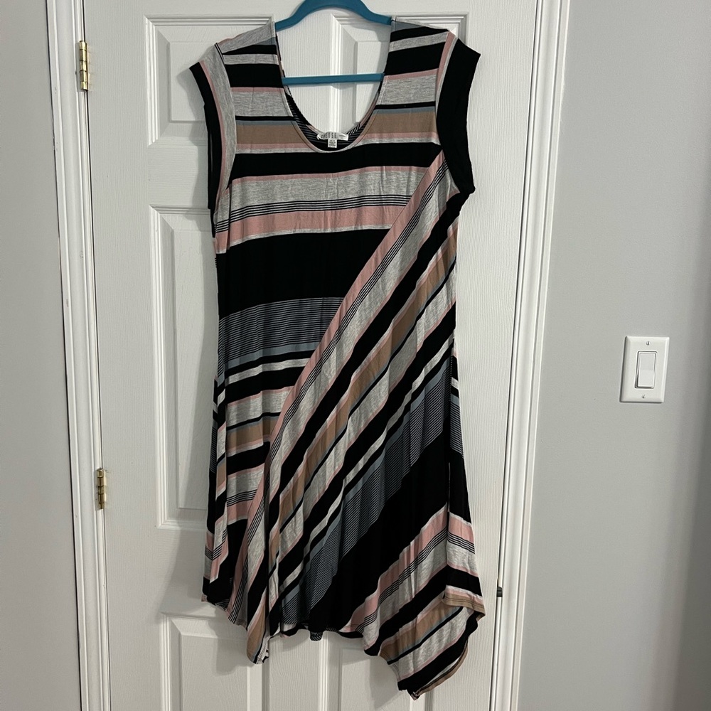 Asymmetrical dress